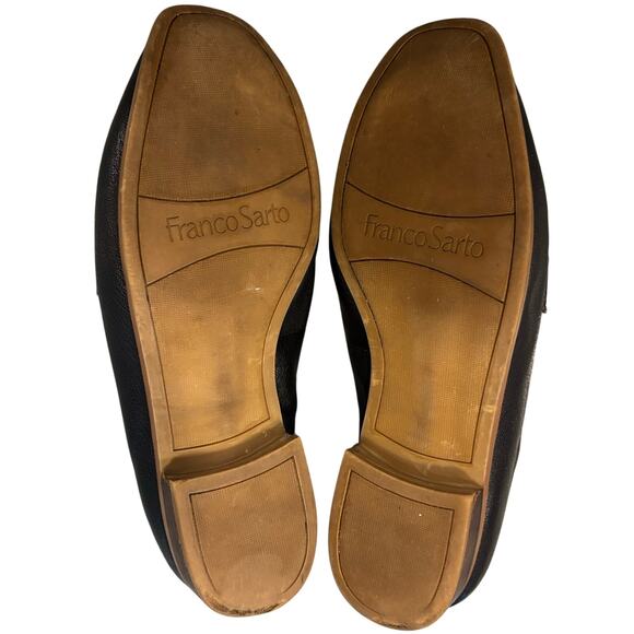 Franco Sarto Cosmo black leather loafers, women’s size 8.5 - Picture 8 of 8
